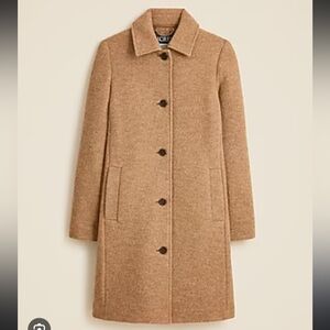 Jcrew Peacoat Italian Wool